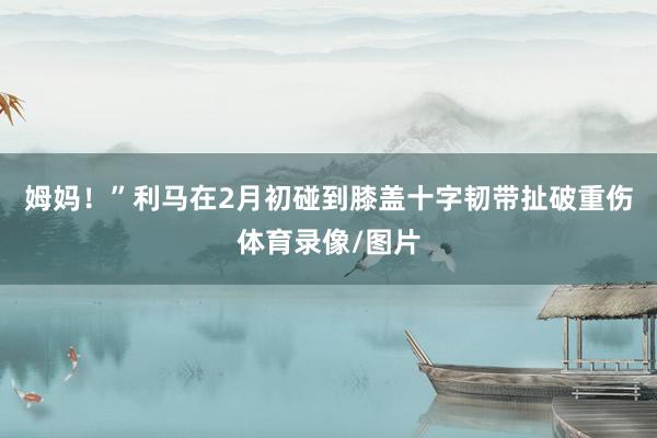 姆妈！”利马在2月初碰到膝盖十字韧带扯破重伤体育录像/图片